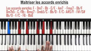 Video thumbnail of "Jean Jean - Hosanna (😱ARRÊTER DE JOUER AVEC DES ACCORDS SIMPLES😱) Tutoriel Intermédiaire PIANO QUICK"