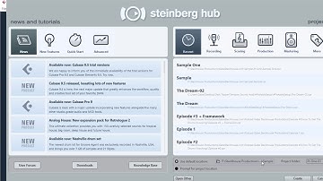 How To Create New Project In Cubase