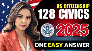 128 civics questions and answers - U.S. citizenship I N400 Interview #n400 #english #learnenglish