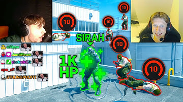 1,000 HP PRO vs. 5 LEVEL 10s (ft. Sirah of Team Ecstatic)