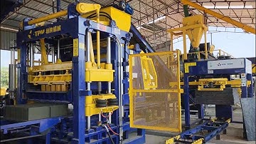 European Standard Concrete Block/Cement Block Machine With Servo Vibration System