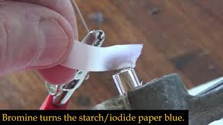 Micro electrolysis of molten salts