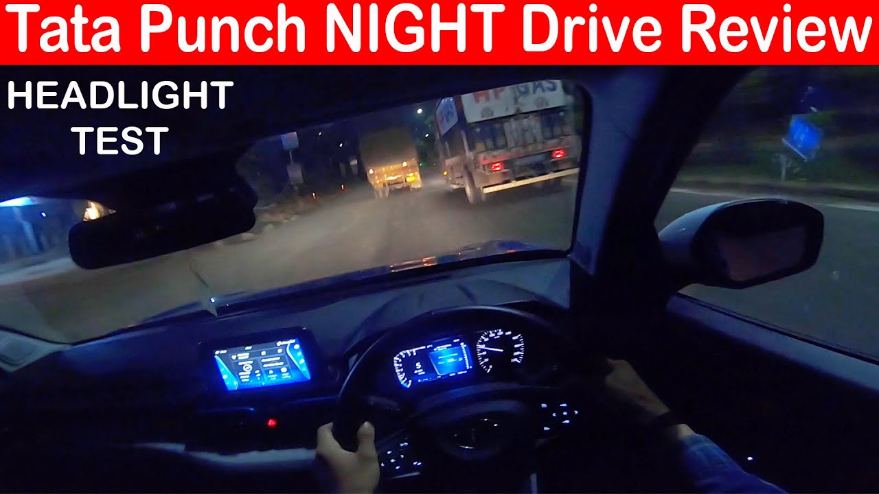 Tata Punch Night Drive Review💡Aayush SSM YouTube