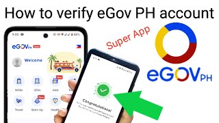 how to verify eGov PH super app account | paano mag verify ng account sa eGov PH super app screenshot 5