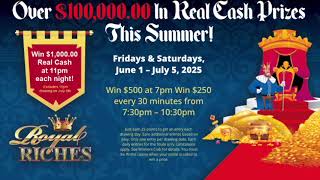 Northwood Casino Invites You To Enjoy Royal Riches This Summer