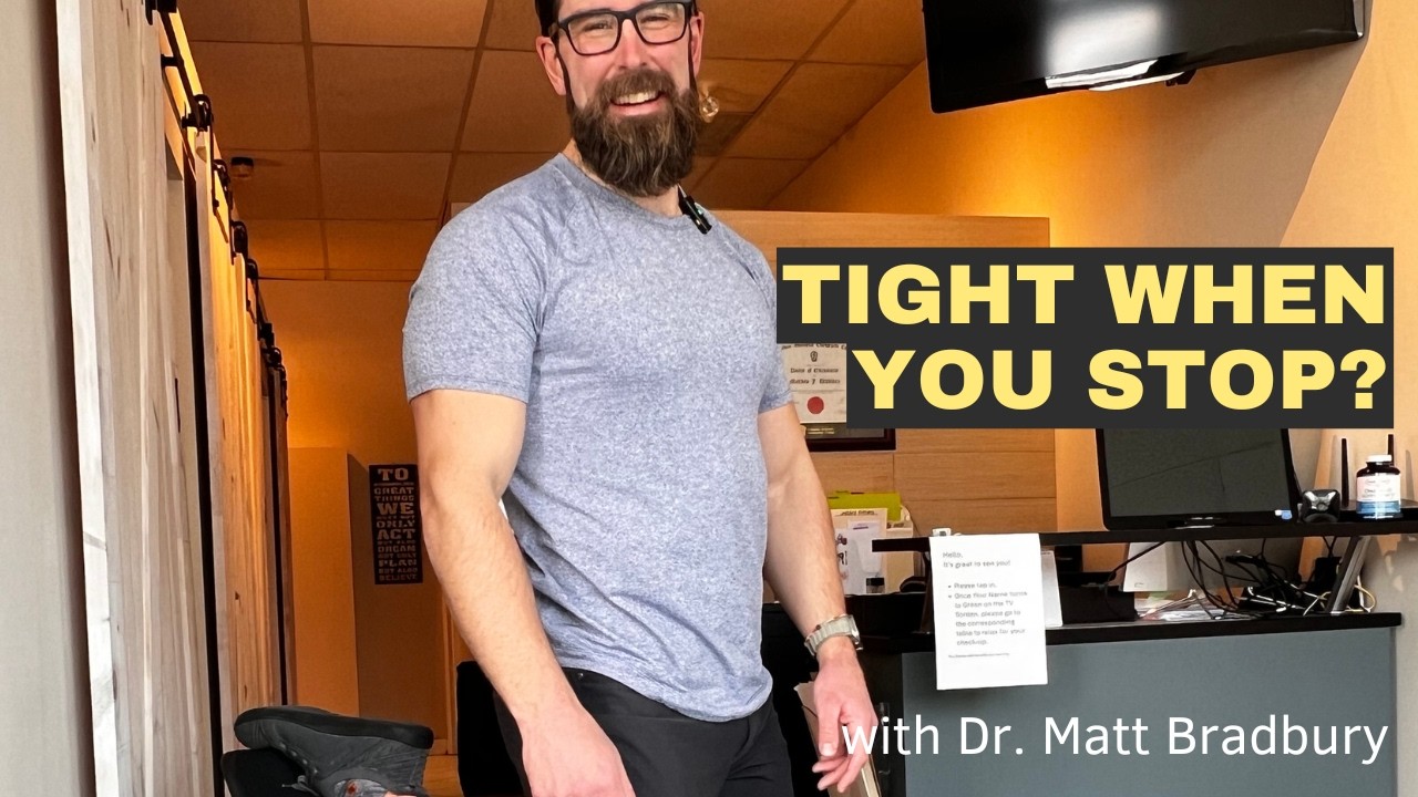 Why Your Back Tightens When You Slow Down (Not When You’re Active)