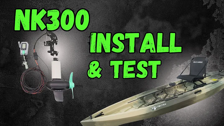Ultimate Kayak Motor | Setup and Water Test Newport Vessels | NK300 Nucanoe Unlimited
