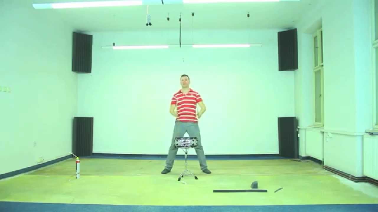 Akusztikus szivacs before and after