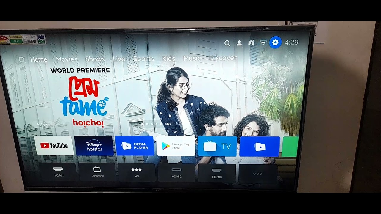 Connect both sound bar and Tata sky dish to smart TV at same time