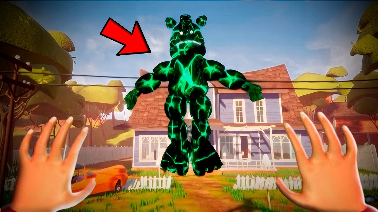 FREADBEAR AHORA PUEDE VOLAR en HELLO NEIGHBOR?! | fnaf