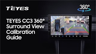 TEYES 360° Surround View Camera Calibration Guidance