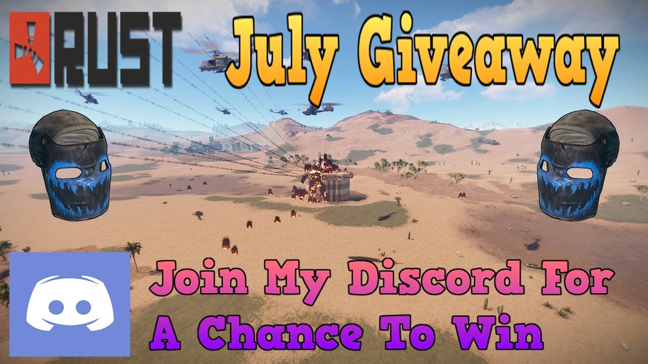 Rust July Giveaway Details - YouTube