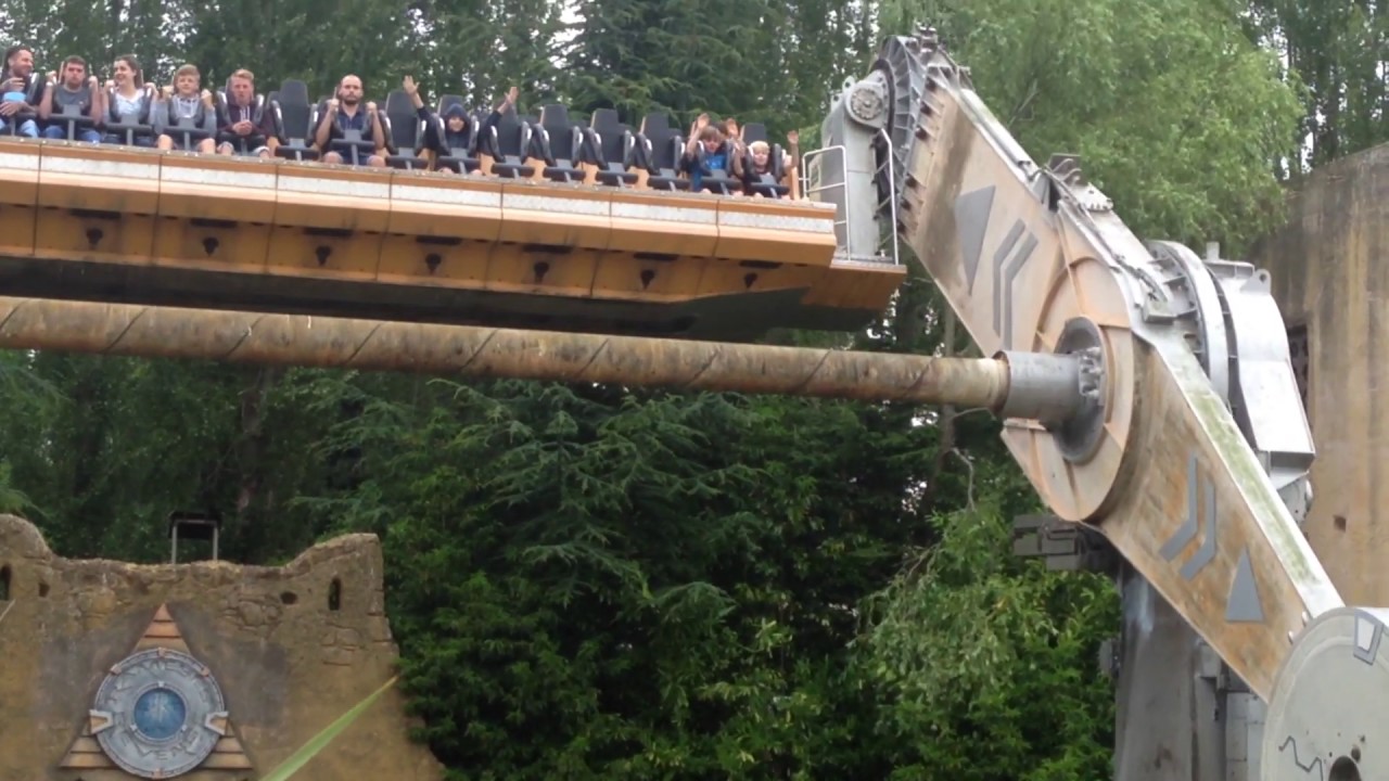 Ramases Revenge Chessington POV off-ride