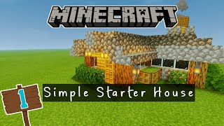 Cara Membuat Rumah Survival Simple #1  - Minecraft PE Tutorial screenshot 2
