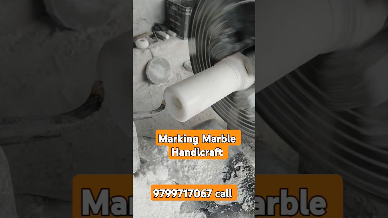 Makrana White Marble Handicraft Article at our own Manufacturing Unit 