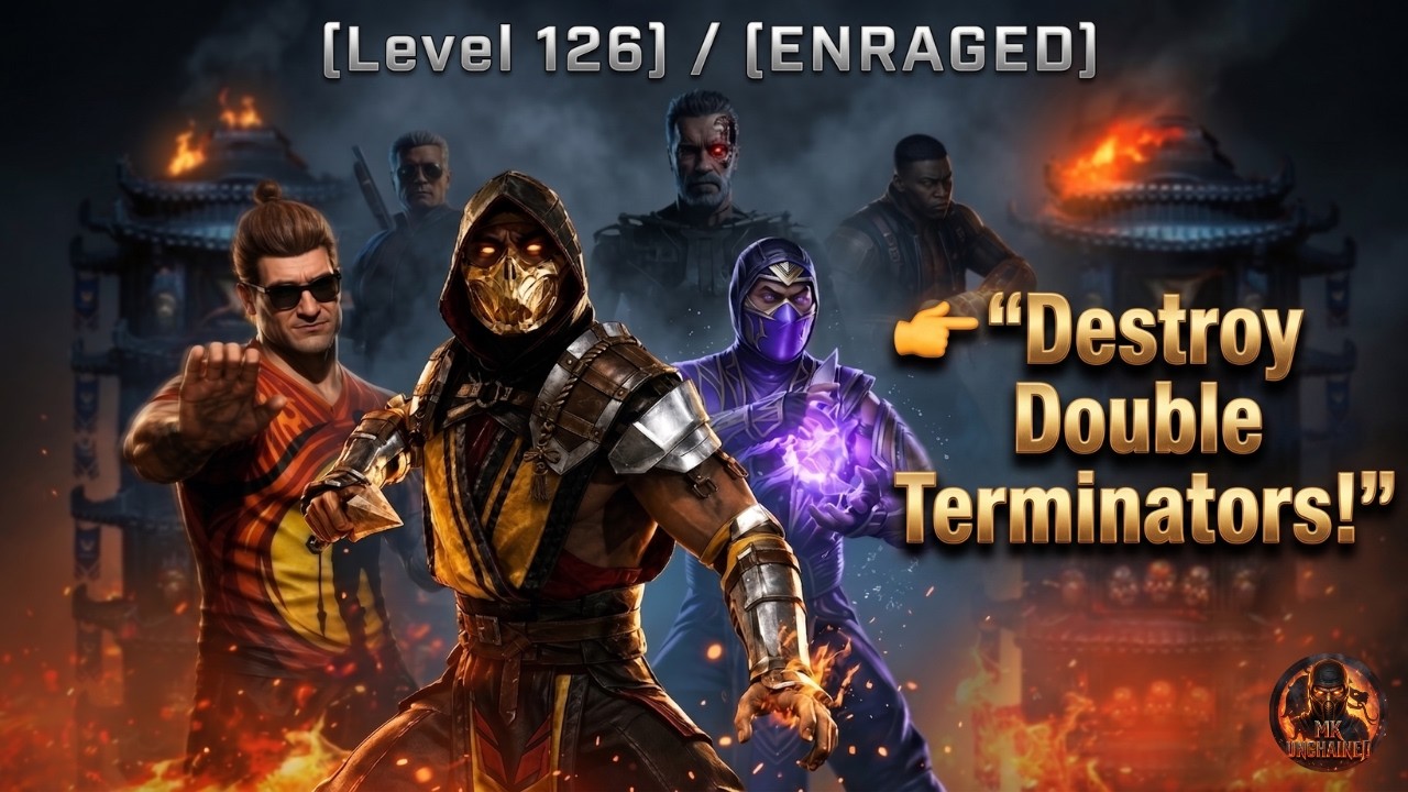 Destroying Double Terminators in Vought Tower 126 | Mk Mobile - YouTube