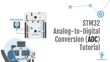 STM32 Beginners Guide Part5: ADC Tutorial | How to read STM32 ADC | LED brightness control example |