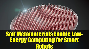 Soft Metamaterials Enable Low-Energy Computing for Smart Robots