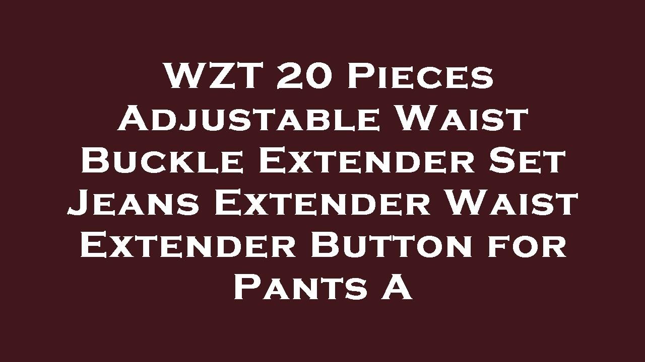 Pant Waist Tightener Adjustable Waist Buckle Set Extra - Temu