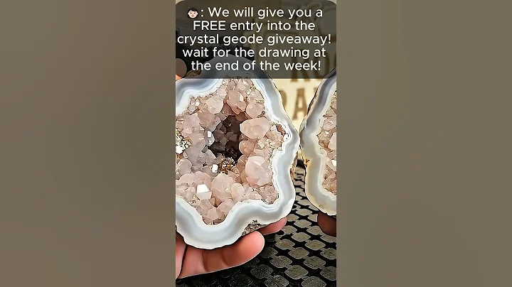 Watch This For A FREE Crystal Geodes!