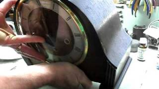 Oak mantle chimer - setting up and on beat