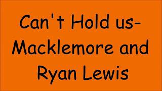 Can t Hold Us Lyrics Macklemore and Ryan Lewis Low) Resimi