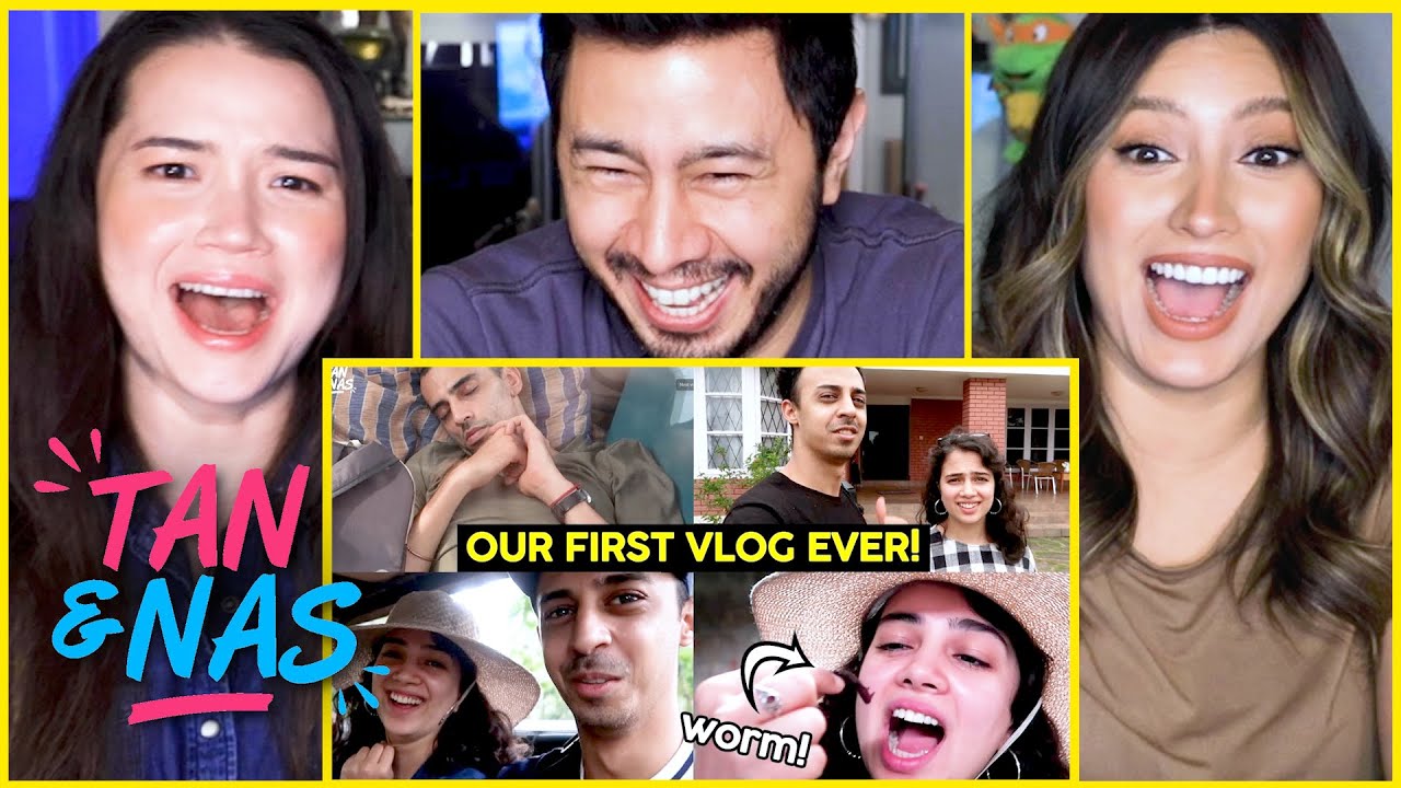 TAN & NAS | Taking My Boyfriend On a Family Road Trip | Vlog # 1 Reaction by Jaby, Natasha & Achara!