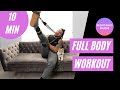 10 MIN Full Body Workout // RESISTANCE BANDS