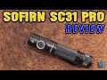 Sofirn SC31 Pro Review ($27, 2000 Lumens, USB-C, SST40, 18650)