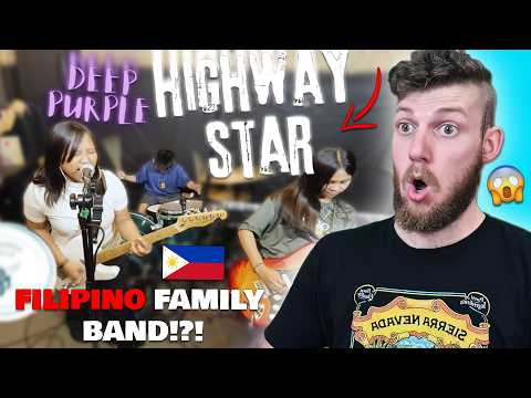 This FILIPINO Family Band SURPRISED ME! | Missioned Souls - HIGHWAY STARS COVER (REACTION)