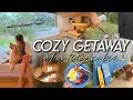 COZY WEEKEND GETAWAY | staying in a Getaway Tiny Cabin outside of Austin, TX!