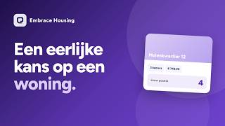 Maak Kennis Met Embrace Housing Woonruimteverdeelsysteem