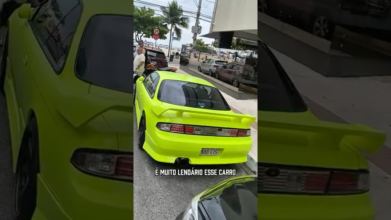 Encontrei essa Lenda de JDM na Rua - Nissan Silvia S14 98 