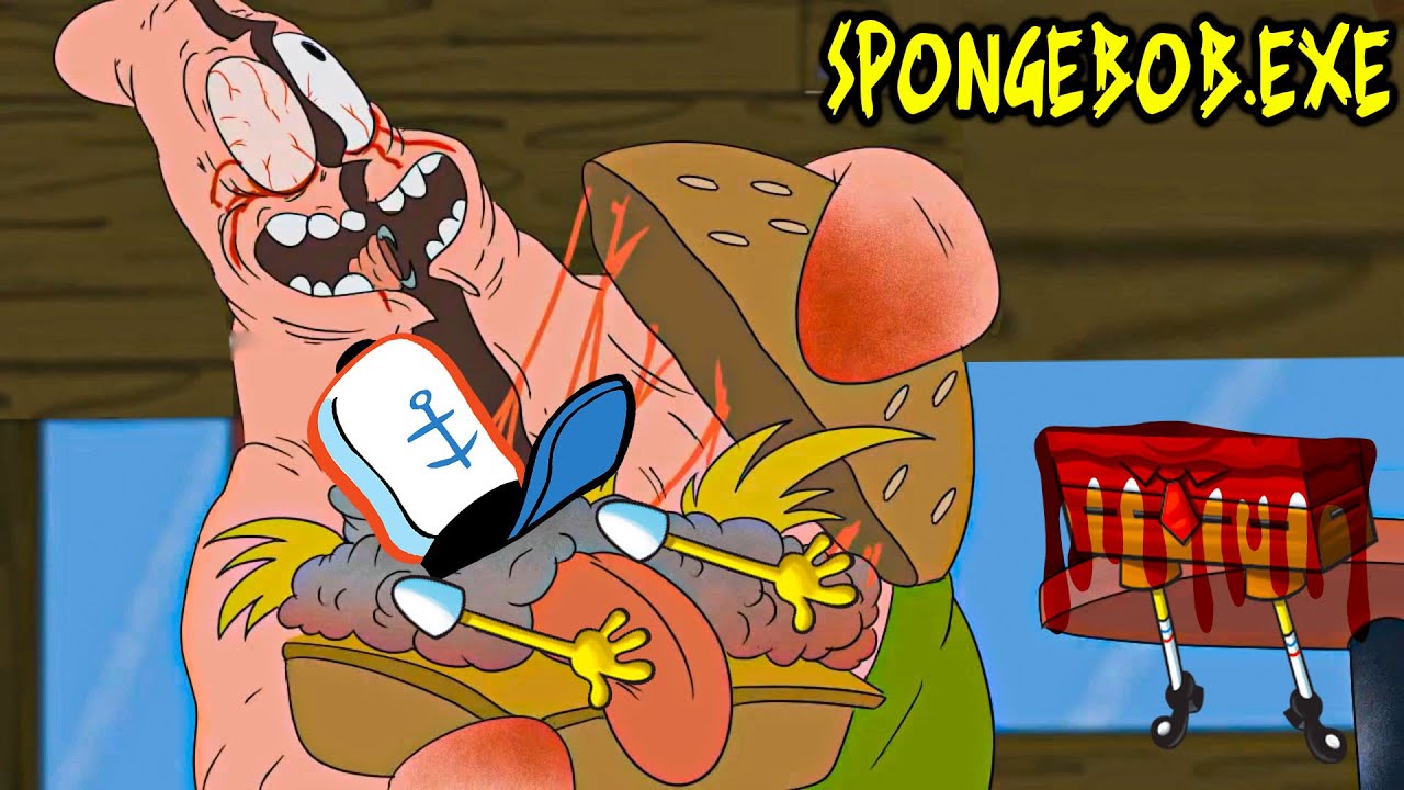spongebob exe, spongebob.exe, spongebob creepypasta, scary spongebob vide.....
