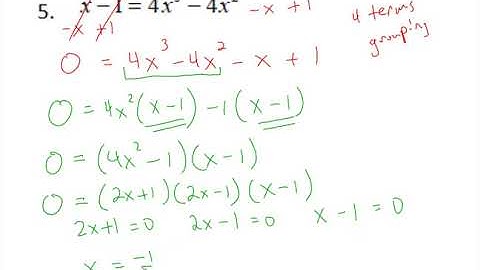 4.5 Solving polynomials