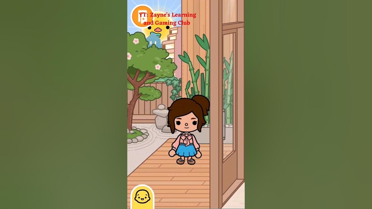 Bonsai House Design by My Mom (Toca Boca House Design Idea) shorts 