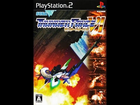 PS2　サンダーフォースⅥ　THUNDER FORCEVI Thunder Force VI 6 Sony PlayStation2 PS2 Sega Shooting