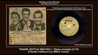 (January 19, 1955) &#39;&#39;Shake, Rattle And Roll&#39;&#39; (Demo Acetate) Elvis Presley