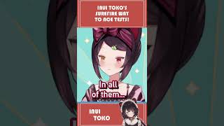 Inui Tokos Surefire Way To Ace Testseng Subnijisanji Jp