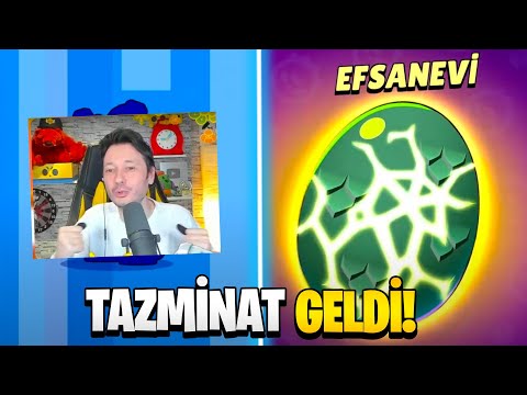 SON DAKİKA TAZMİNAT GELDİ : ÜCRETSİZ YUMURTA ! 114 YUMURTA AÇTIM 2 Godzilla BUZZ ÇIKTI - Brawl Stars