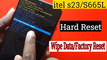 How To Hard Reset Itel S23 | Itel S23 S665l Pattren Unlock | Itel S23 Factory Reset | s23 Pin Unlock