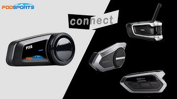 How TO USE The FX6 Intercom TO Connect SENA 50R And CARDO Intercoms？