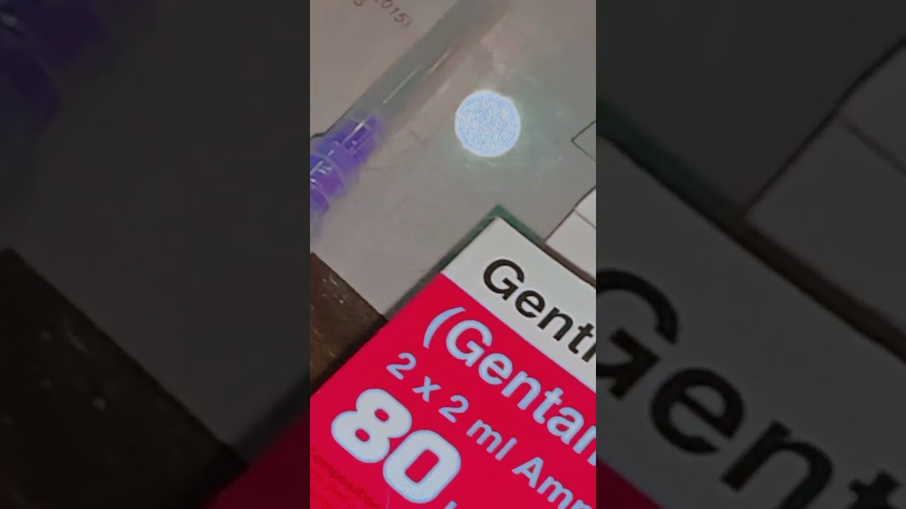 Genticyn (Gentamicin)INJ for used infection .