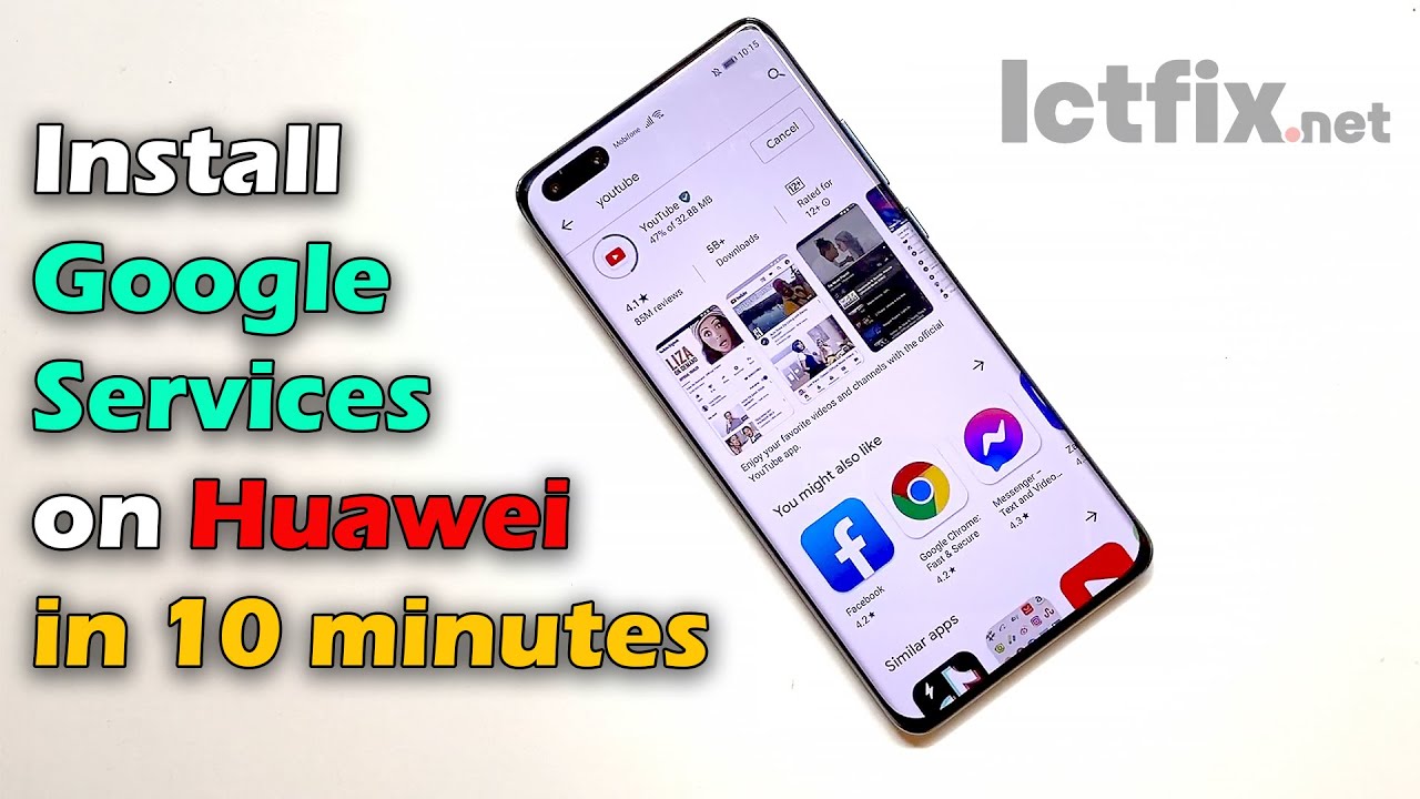 Huawei: todos os serviços Google a funcionar em dois minutos! - Leak