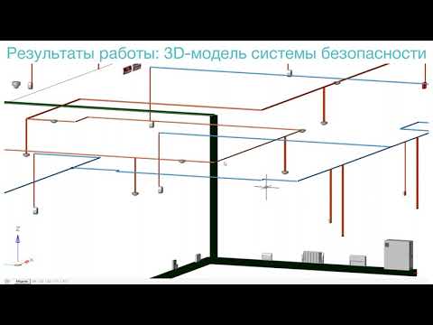 Создание кабельных трасс в nanoCAD BIM ОПС и nanoCAD  BIM  СКС