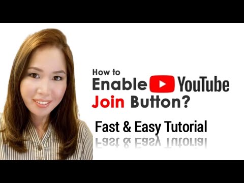 How To Enable Join Button on Youtube Channel - YouTube