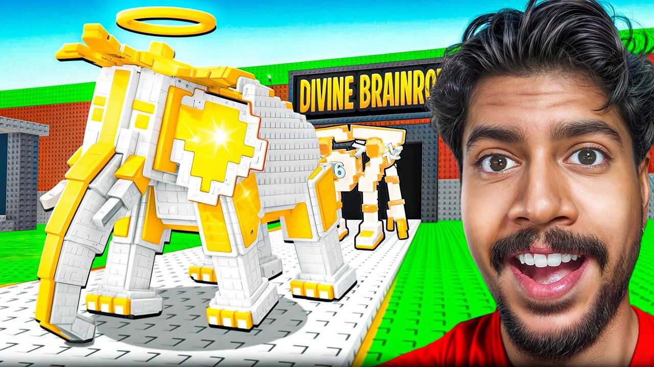 Stealing all DEVINE BRAINROTS in Roblox Steal a Brainrot!!