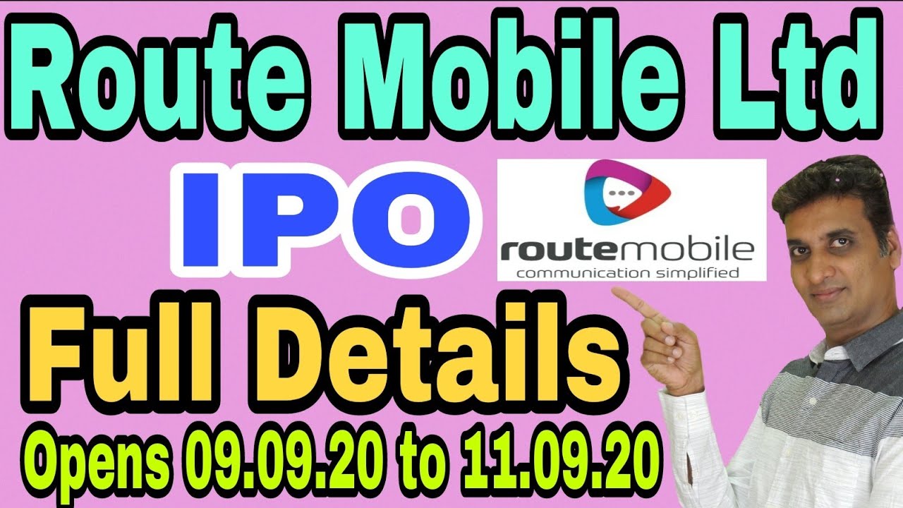 72. ROUTE MOBILE LTD - IPO DETAILS | MMM | TAMIL