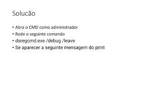 Erro na ativação do office 365 (dispositivo desabilitado)