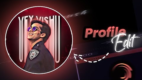 New Make creative profile (Dp) using alight motion photo editing tutorial in hindi